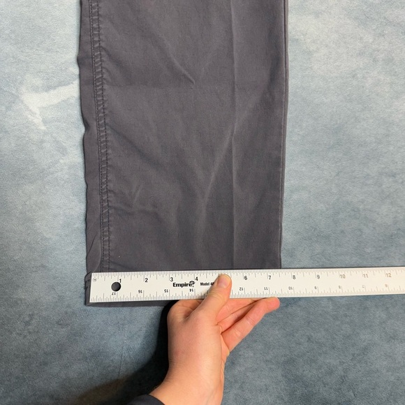 Prana Men’s Cargo Hiking Pants Gray 32x30 Straight Leg Outdoor Pockets - Picture 7 of 16